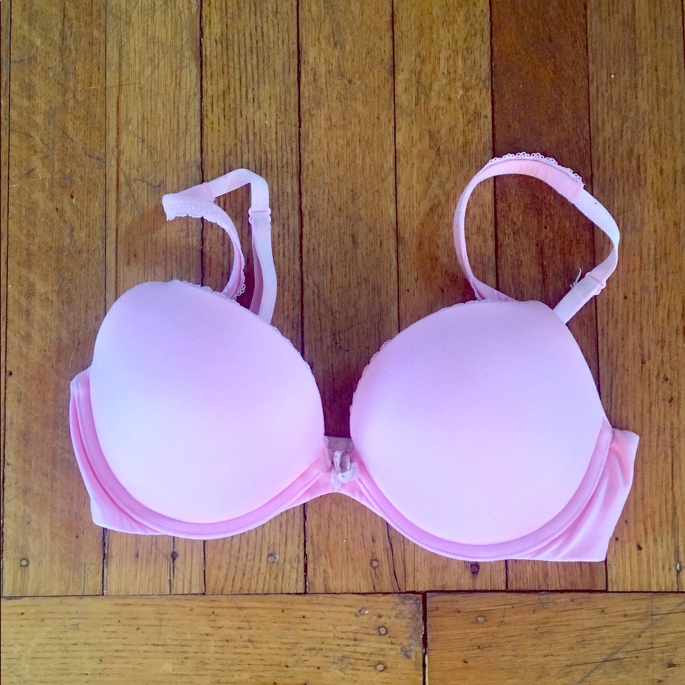 Body by Victoria pink push up bra